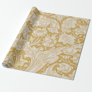 Papier Cadeau Fleur bouton de bachelier de William Morris Classi