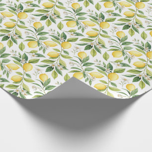 Papier Cadeau Fleur de citronnier