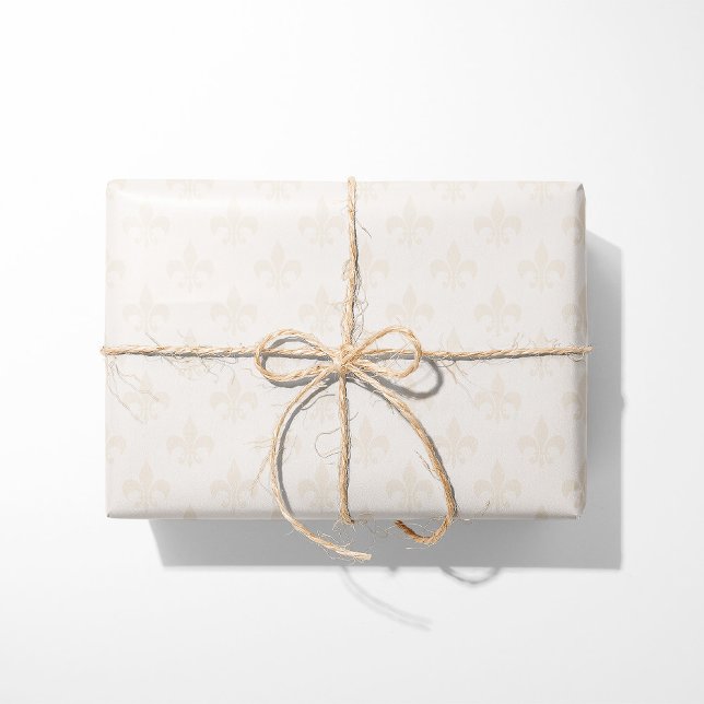 Papier Cadeau Fleur de Lis (Créateur téléchargé)