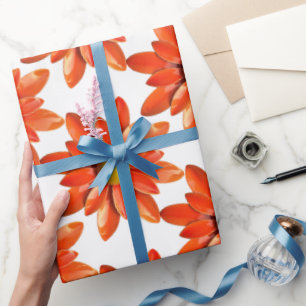 Papier Cadeau Fleur de marais - Fleur de printemps florale Maria