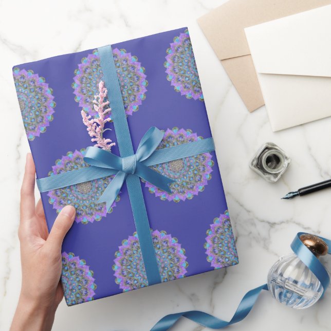 Papier Cadeau Fleur De Vie - Mandala India Style 2 (Cadeaux)