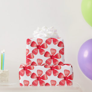 Papier Cadeau Fleur rose MOD Daisy Printemps d'été Mariage de 