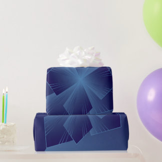Papier Cadeau Fleur Sapphire