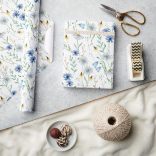 Papier Cadeau Fleur sauvage