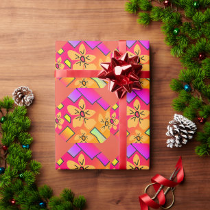 Papier Cadeau Fleurs