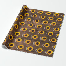 Fleurs de soleil et bois d'araignée personnalisées