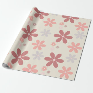 Papier Cadeau fleurs esthétiques