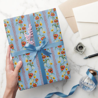 Papier Cadeau Fleurs nordiques Vol. 1