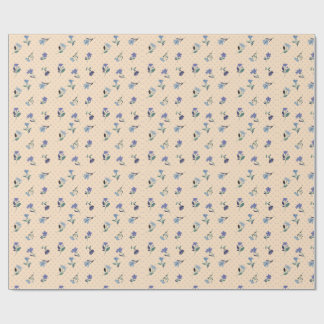 Papier cadeau Fleurs pastel Peachify