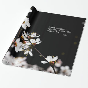 Papier Cadeau Fleurs Sakura