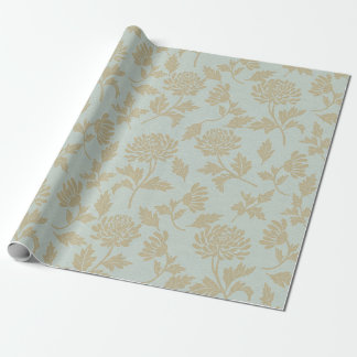 Papier Cadeau Fleurs Vintages
