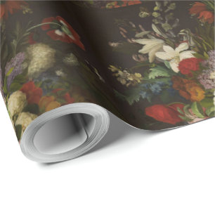 Papier Cadeau Fleurs Vintages de Henryka Beyer