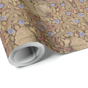 Papier Cadeau Fleurs vintages Floral William Morris Pimpernel