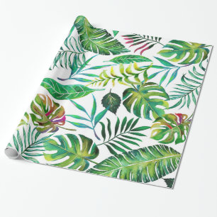 Papier Cadeau Flora tropicale