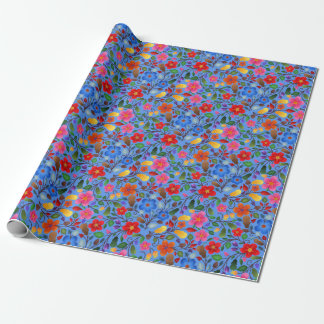 Papier Cadeau Floral coloré pour chaque saison