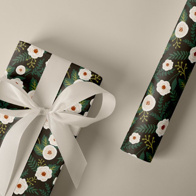 Papier Cadeau Floral de Magnolia (Créateur téléchargé)