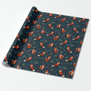 Papier Cadeau Folly Fox Cuties