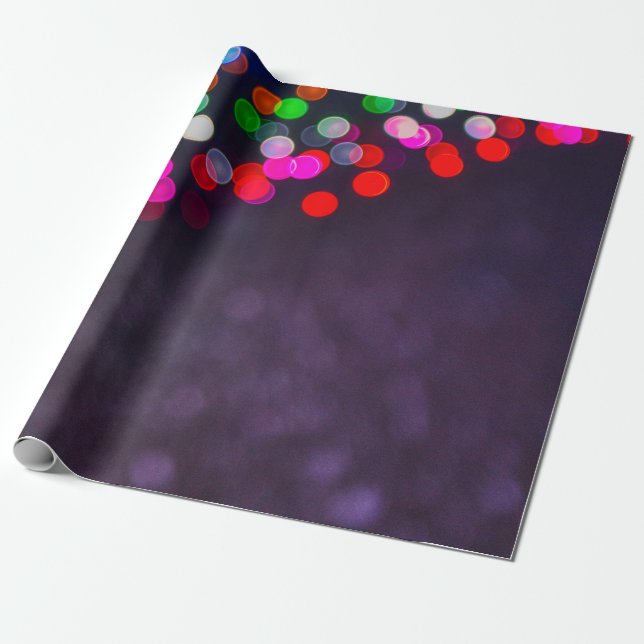 Papier Cadeau Foncé et lumière (Déroulé)