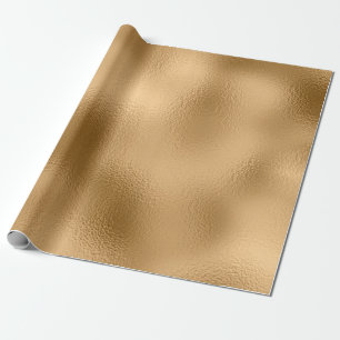 Papier Cadeau Fond d'or