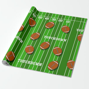 Papier Cadeau Football américain Football Field Football Sports