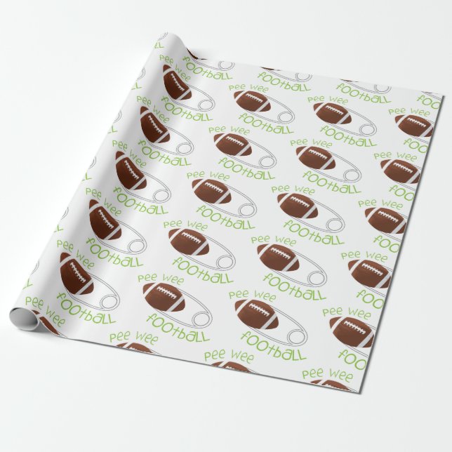 Papier Cadeau Football de Pee Wee (Déroulé)