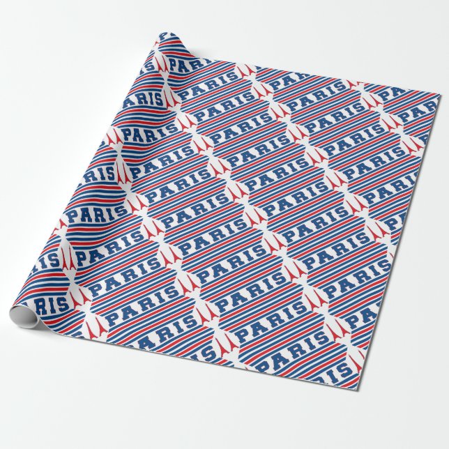 Papier Cadeau Football Paris (Déroulé)
