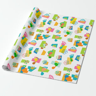Papier Cadeau Footin maladroit