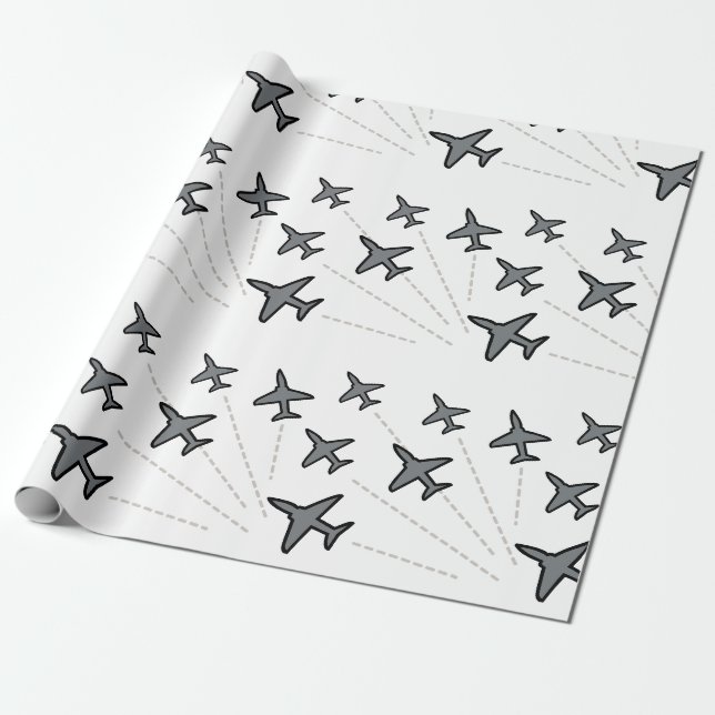 Papier Cadeau Force aérienne américaine (Déroulé)
