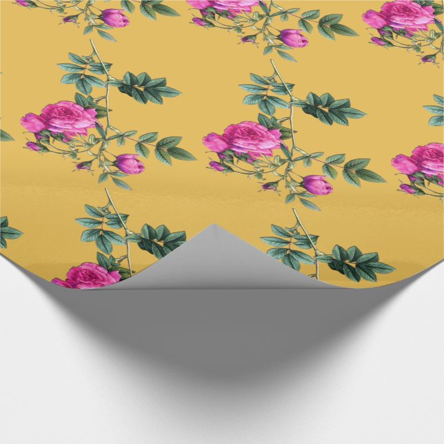 Papier Cadeau Forever Rosa Raye 10 pieds (Coin)