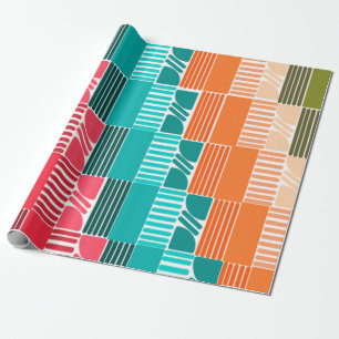 Papier Cadeau Formes et lignes Bauhaus 2