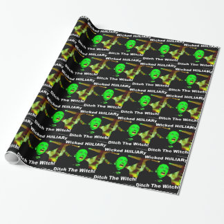Papier Cadeau Fossé mauvais de Hillary la sorcière