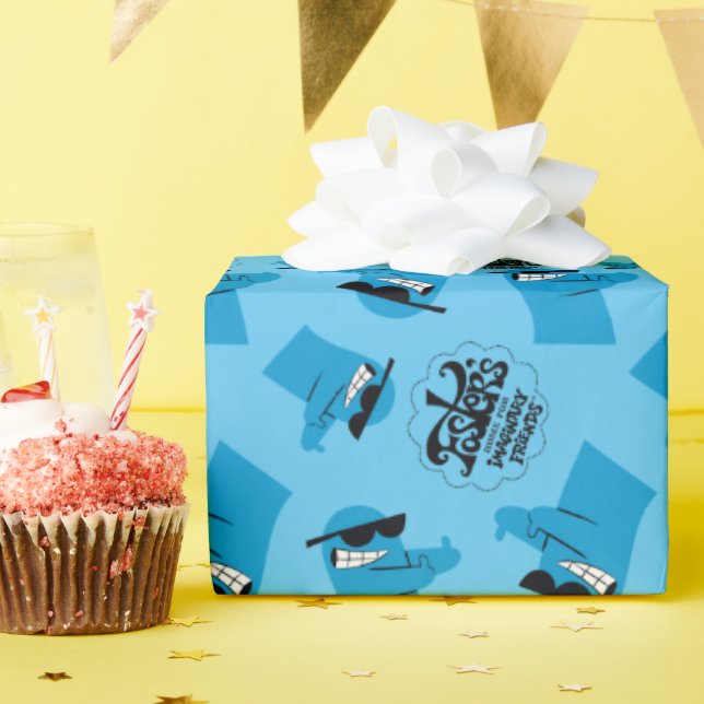 Papier Cadeau Foster's Home for Imaginary Friends | Cool Bloo (Fête d'anniversaire)