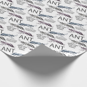Papier Cadeau Fourmis Insectes Punaises