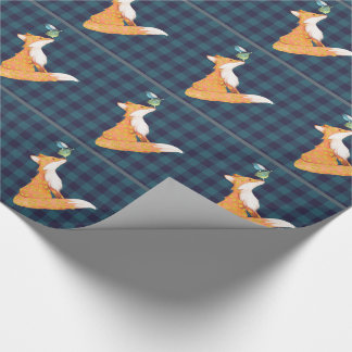 Papier Cadeau Fox et papier fouineur d'emballage cadeau