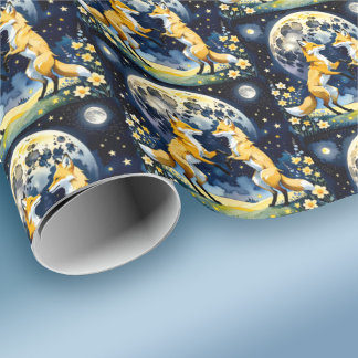 Papier Cadeau Foxtrot par Moonlight