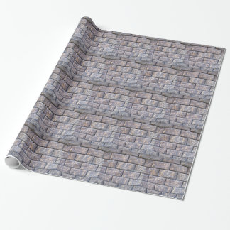Papier Cadeau Fragment du mur du grand béton gris bl