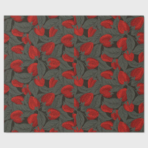 Papier Cadeau Fraise 
