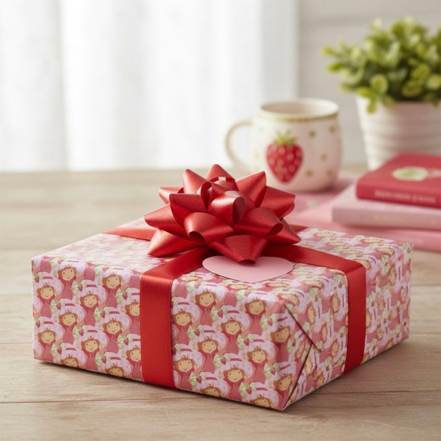 Papier Cadeau Fraise (Créateur téléchargé)