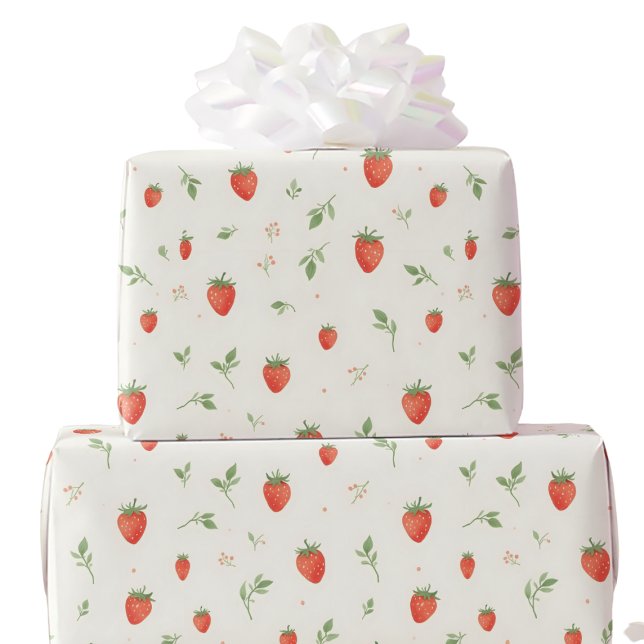 Papier Cadeau Framboise douce (Créateur téléchargé)