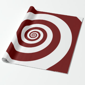 Papier Cadeau Framboise rouge et blanc
