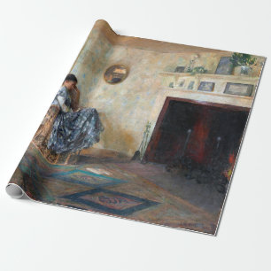 Papier Cadeau Frank W. Benson Rainy Day