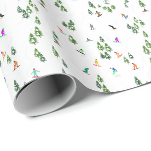 Papier Cadeau Freeride Snowboard Snowboard Snowboard Snowboard