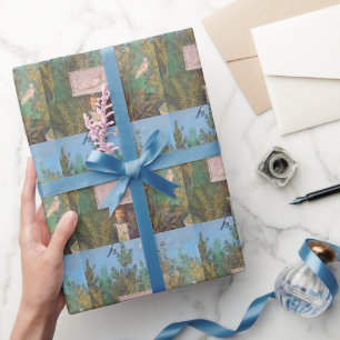 Papier Cadeau Fresque d'une scène de jardin, Pompéi