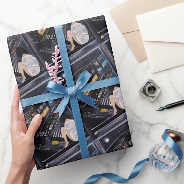 Papier Cadeau Friday Night Painting by Alfred Fox (Cadeaux)