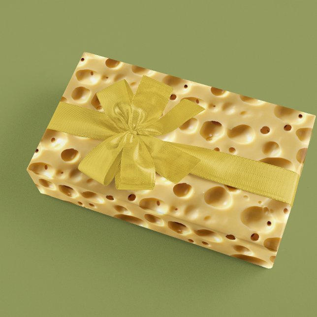 Papier Cadeau Fromage suisse (Créateur téléchargé)