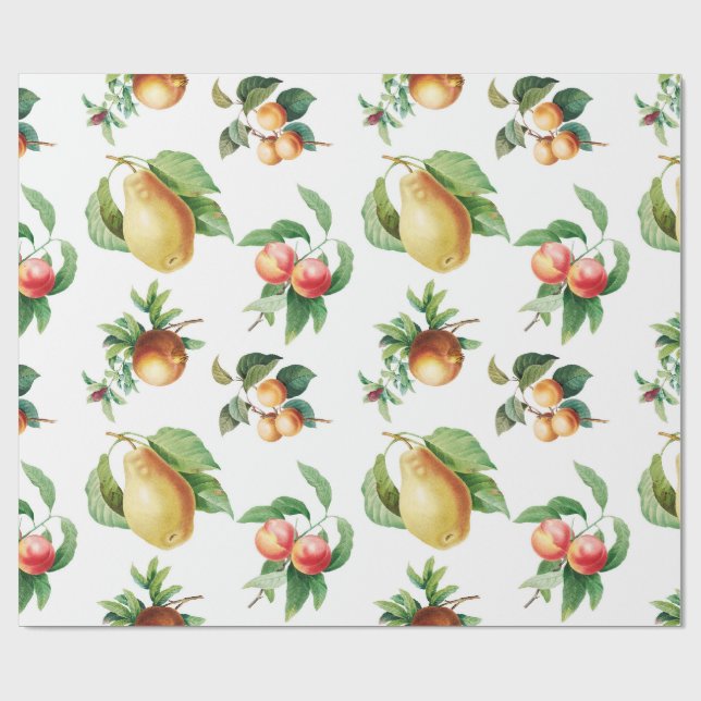 Papier Cadeau Fruit (Plat)