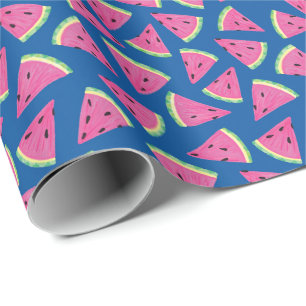 Papier Cadeau Fruit Motif d'été