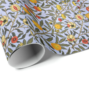 Papier Cadeau Fruit, un motif William Morris