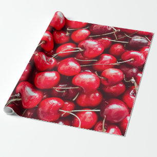 Papier Cadeau Fruits colorés
