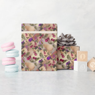 Papier Cadeau Fruits, patchwork